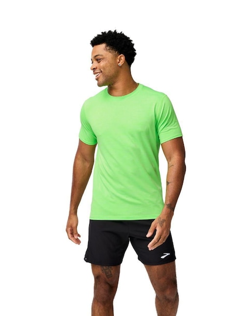 Playera deportiva para correr Brooks de hombre