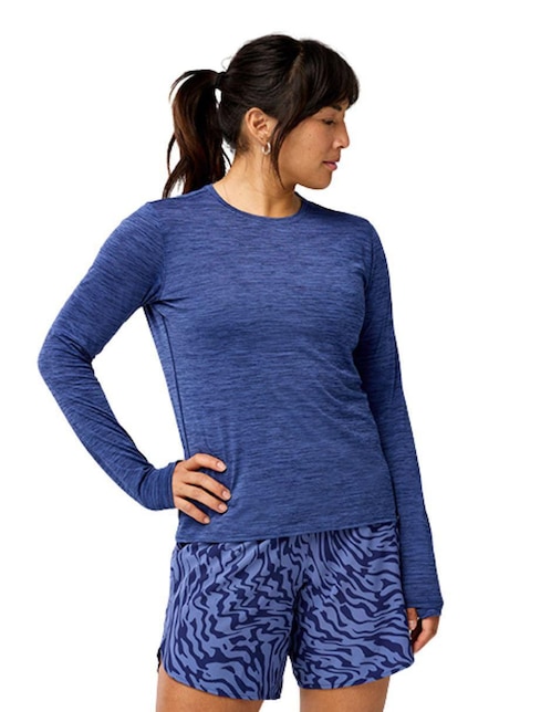 Playera deportiva para correr Brooks de mujer