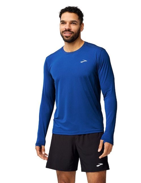 Playera deportiva para correr Brooks de hombre