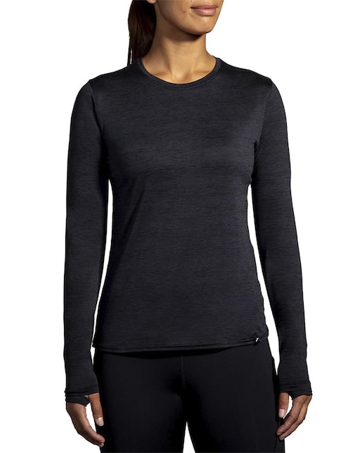 Playera deportiva para correr Brooks de mujer