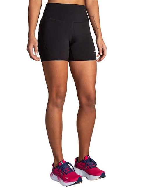 Short con bolsa Brooks para correr mujer