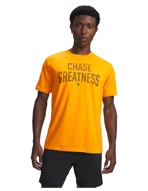 Playera deportiva para entrenamiento Under Armour Pjt Rock Graphic para hombre