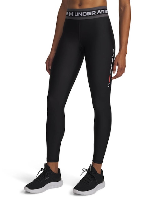 Malla Under Armour Ua Tech Branded Leggingblk compresión baja para mujer