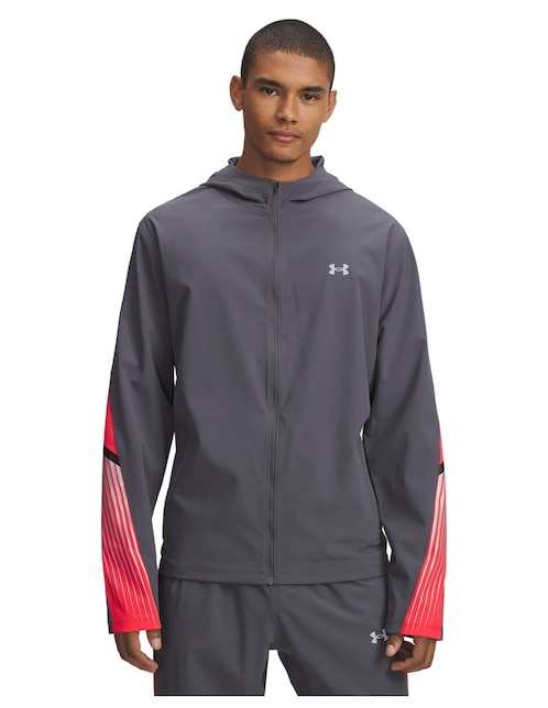 Chamarra para correr Under Armour UA Velociti Storm Hooded para hombre