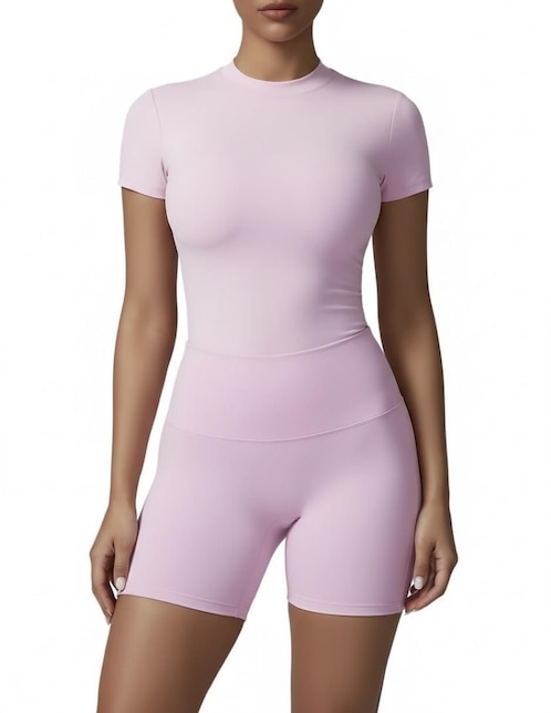 Conjunto deportivo regular Tomoloon con elástico para mujer