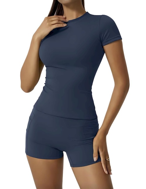 Conjunto deportivo regular Tomoloon con elástico para mujer