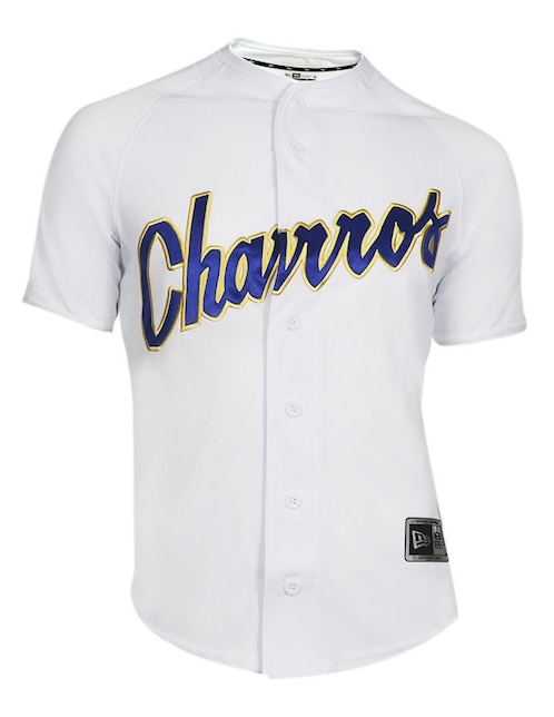 Jersey de Charros de Jalisco local manga corta New Era fan para hombre