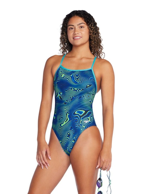 Traje de baño completo deportivo speedo para mujer