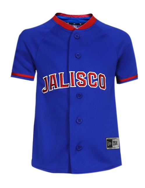 Jersey de Charros de Jalisco visitante de manga corta New Era Fan para infantil unisex