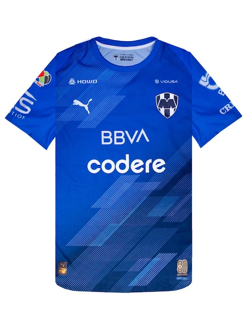 Jersey de  Club de Fútbol Monterrey entrenamiento manga corta Puma  para hombre