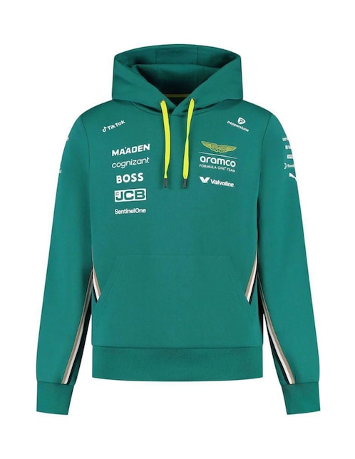 Sudadera Stichd con capucha Aston Martin Formula One Team para hombre