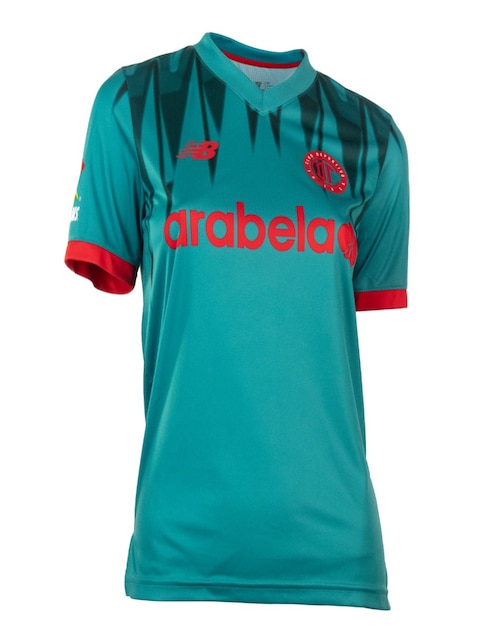 Jersey de Club Deportivo Toluca manga corta New Balance para mujer