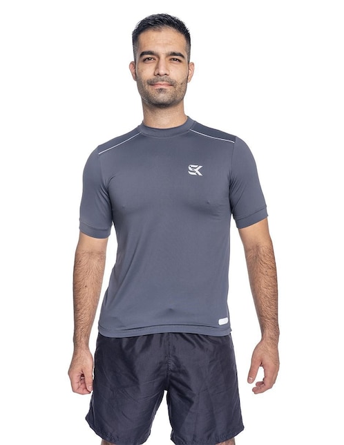 Wetshirt Skysoul estampado liso para hombre