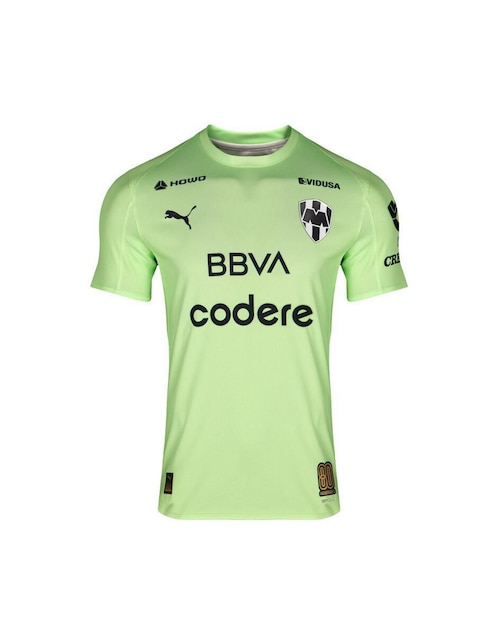 Jersey de club de fútbol monterrey manga corta Puma fan para hombre