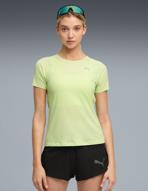 Playera deportiva para correr de mujer 1