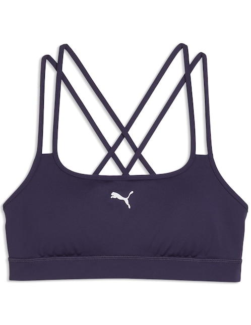 Top deportivo Puma Move Strappy Bra Low para entrenamiento mujer