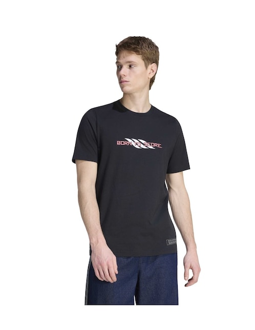 Playera deportiva para fútbol Adidas SW Pred G T de hombre