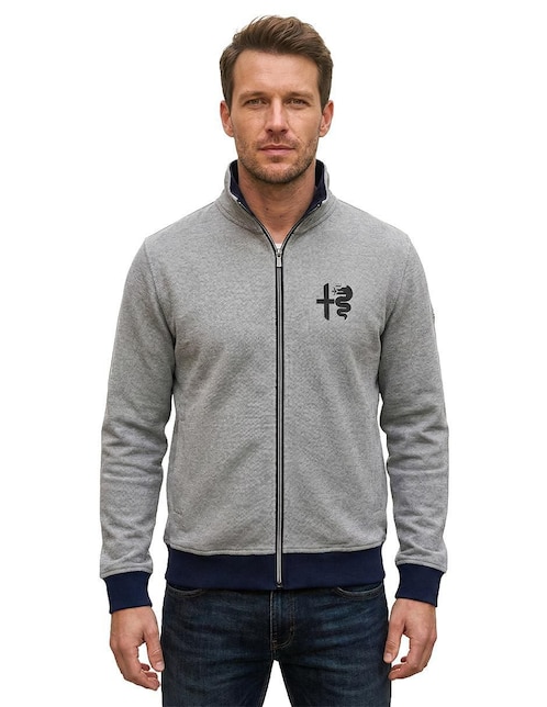 "sudadera" alfa romeo alfa romeo "con" con cierre sin equipo "para" hombre