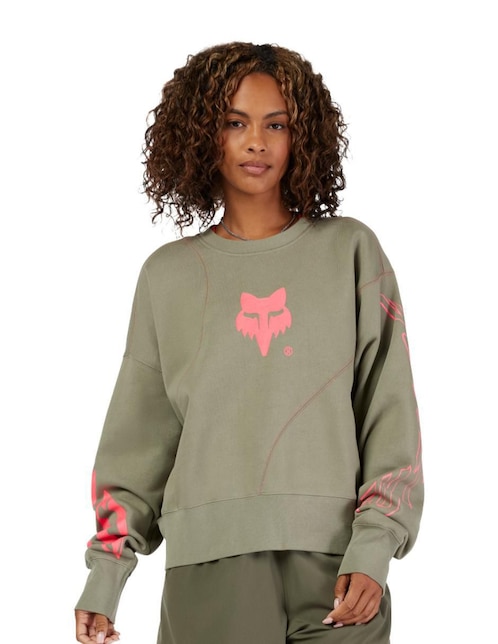 Sudadera Crew Oversized Elevated para mujer Sudadera Crew Oversized Elevated para mujer