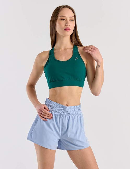 Short con bolsillos Head para pádel de mujer