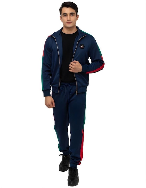 Conjunto deportivo regular Moderno con cierre para hombre