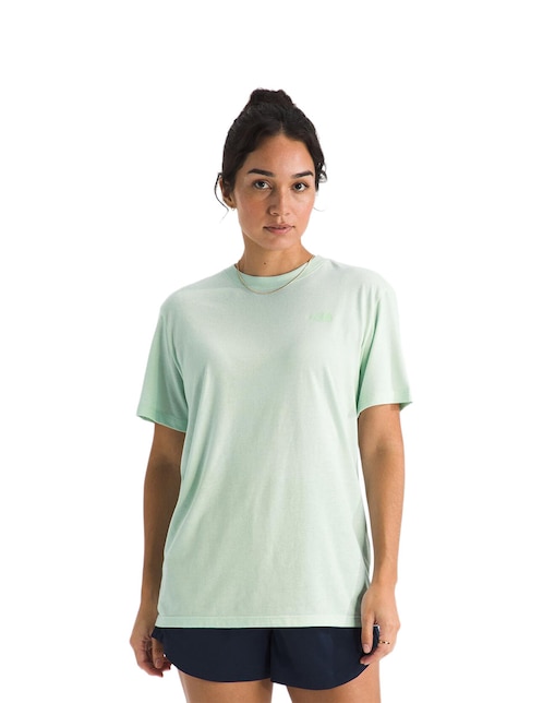 Playera deportiva W S/S Tri Blend Tee de mujer 1