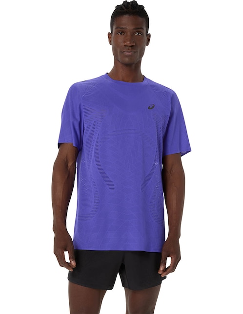 Playera deportiva para correr Asics de hombre