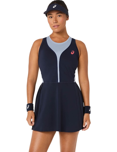 Vestido sin bra Asics corto tennis para mujer