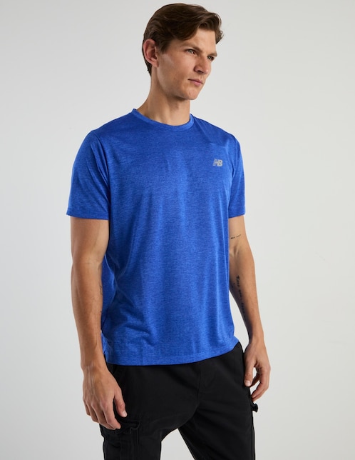 Playera deportiva para entrenamiento New Balance de hombre