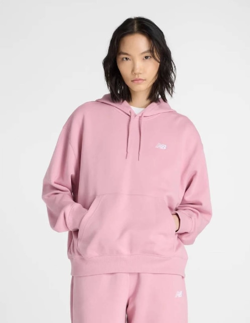 Sudadera con capucha y bolsa para mujer 1