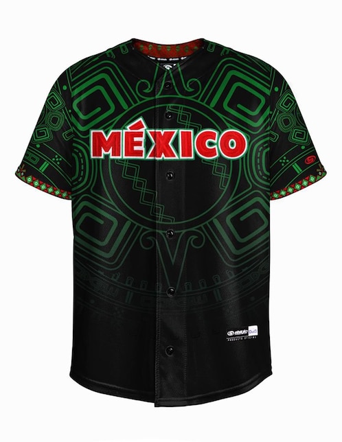 Jersey de Mexico Caribbean Series Conmemorativo manga corta El Siglo Deportes Game para niño