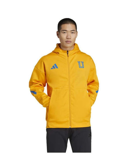 Sudadera Adidas con capucha Tigres UANL para hombre