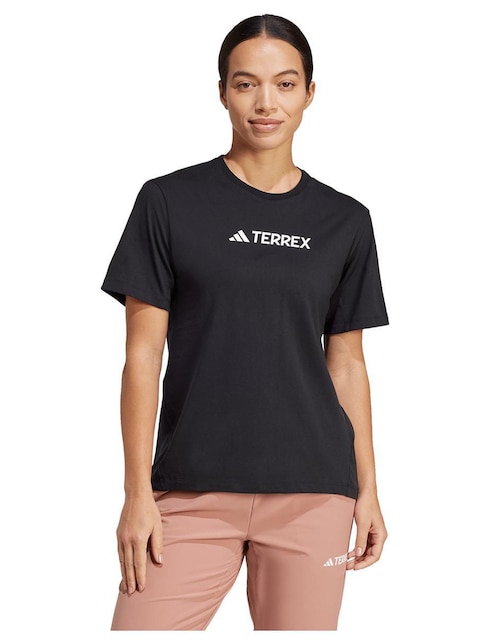 Playera deportiva para senderismo Adidas de mujer