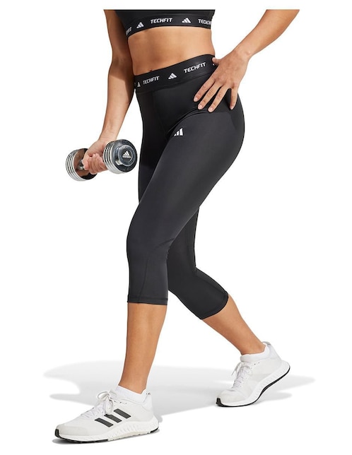 Malla Adidas TechFit compresión media para mujer