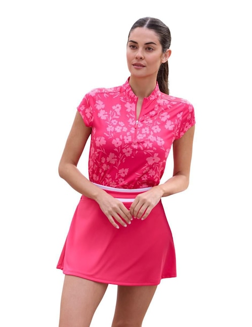 Playera deportiva para golf Pga de mujer