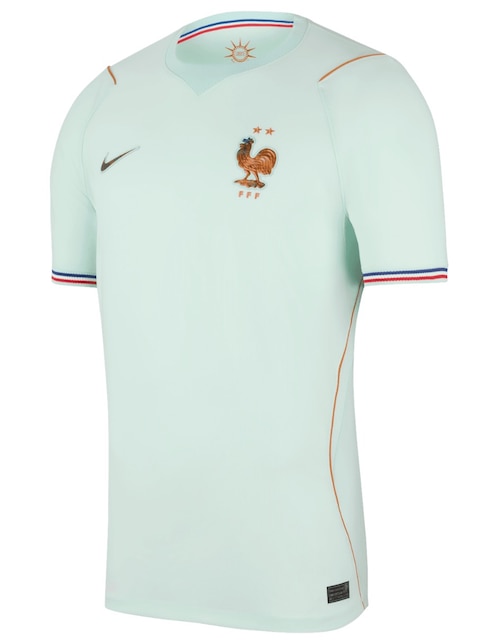 Jersey de Selección de Fútbol de Francia visitante manga corta Nike para hombre