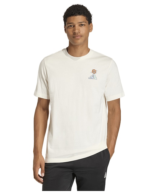 Playera deportiva para entrenamiento Adidas de hombre