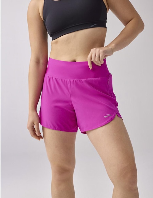 Short con bolsillos Brooks para correr mujer