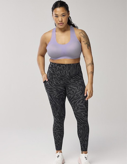 Malla Brooks Spark Tight compresión media para mujer