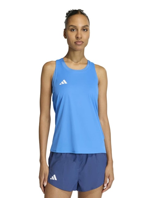 Playera deportiva para correr Adidas de mujer
