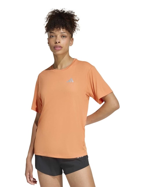 Playera deportiva para correr Adidas de mujer