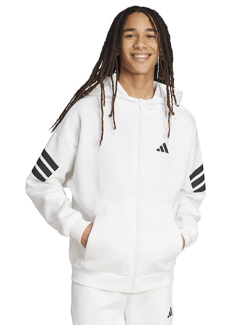 Sudadera Adidas con capucha y bolsa para hombre