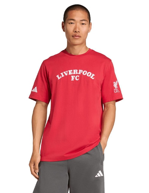 Playera deportiva para fútbol Adidas Liverpool Football Club de hombre