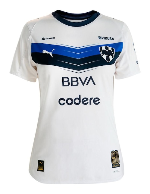Jersey de Club de Fútbol Monterrey visitante Puma fan para mujer