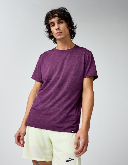 Playera deportiva para correr Brooks Easy Runs de hombre
