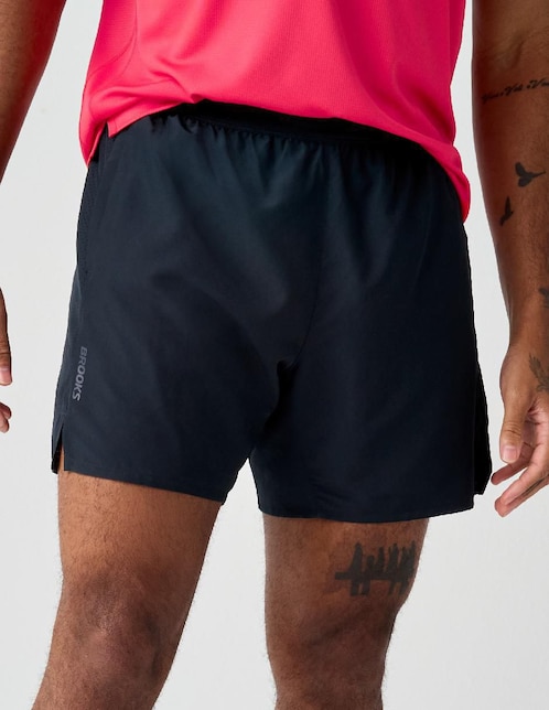 Short con malla Brooks para correr hombre