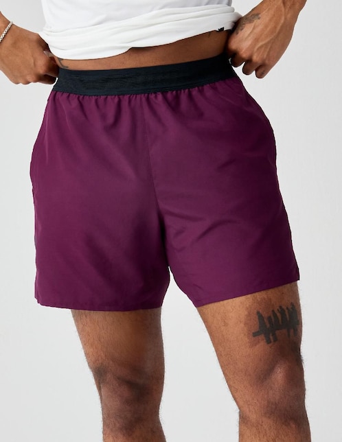 Short con malla Brooks para correr hombre