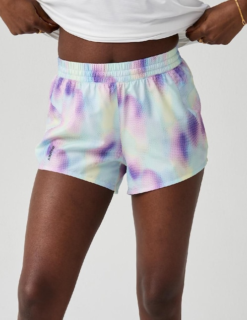 Short Brooks con bolsillos para correr mujer