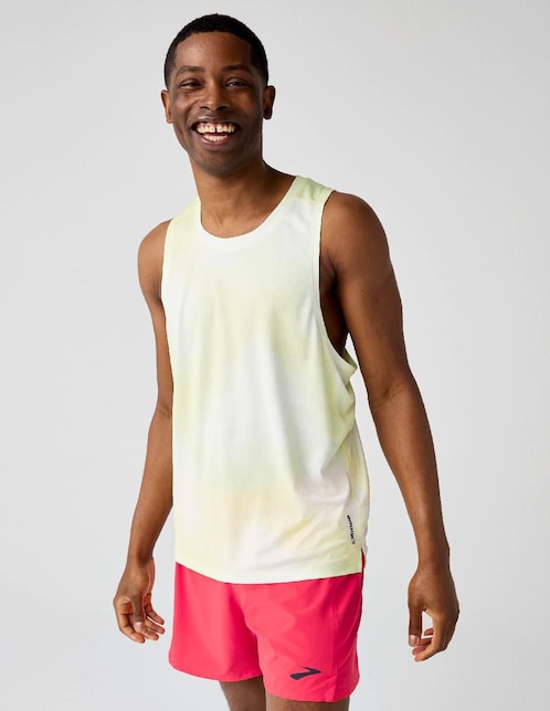 Playera deportiva para correr Brooks de hombre