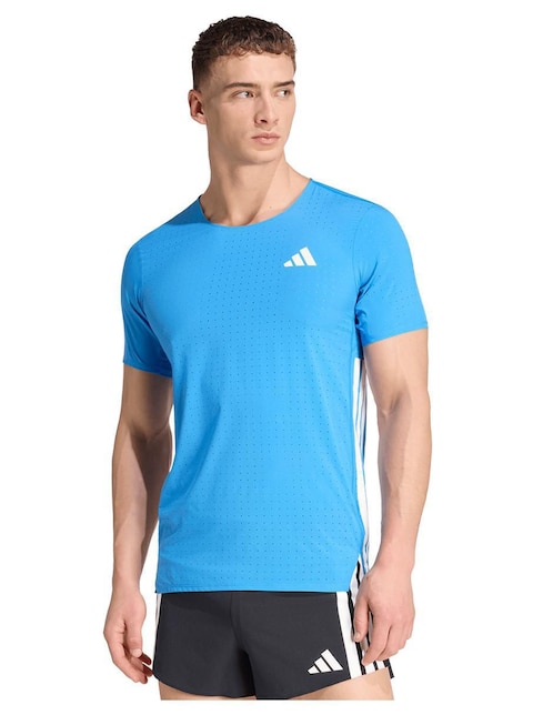 Playera deportiva para correr Adidas de hombre